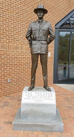 The VSP Trooper Statue